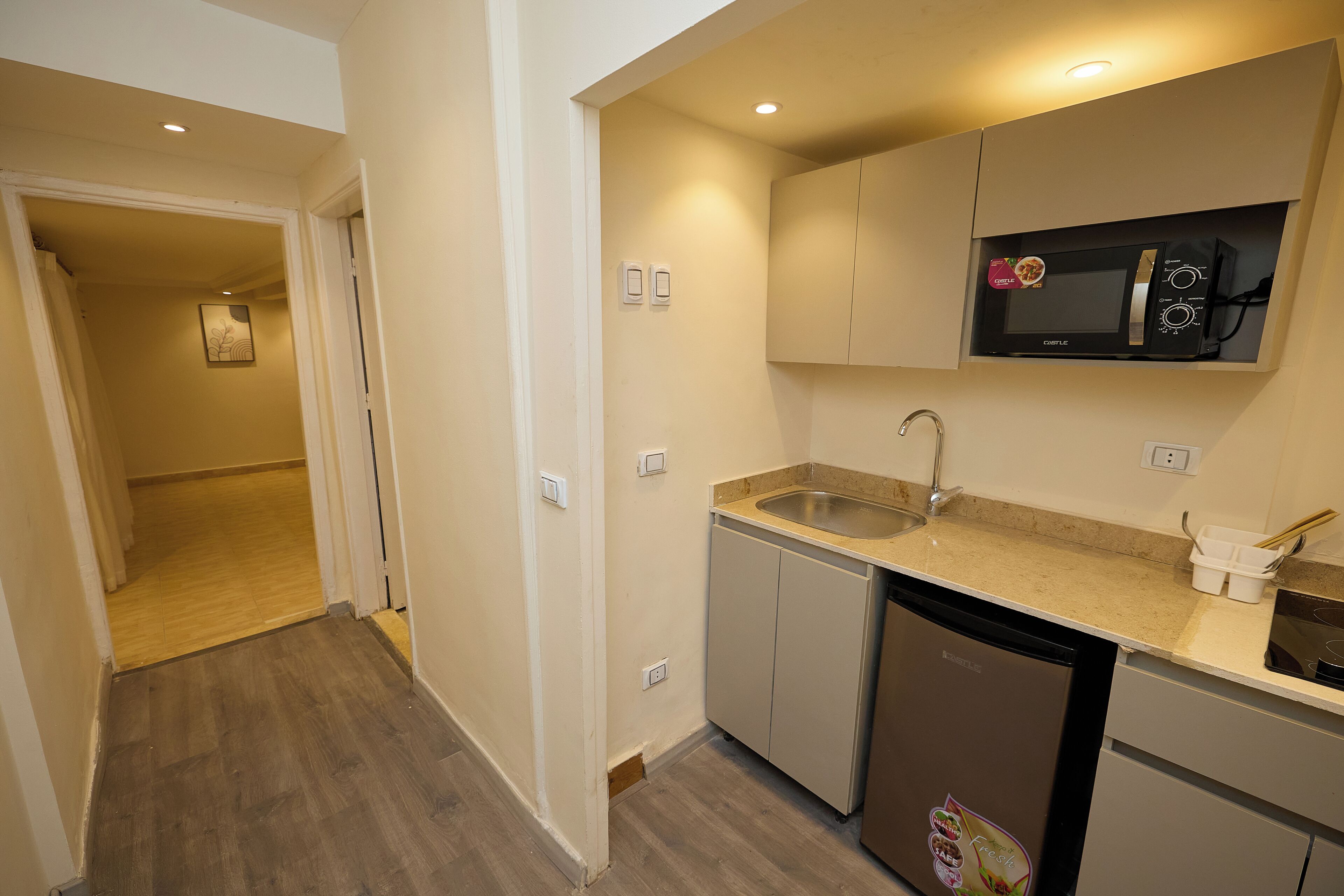 Superior Studio, Garden View | Private kitchen