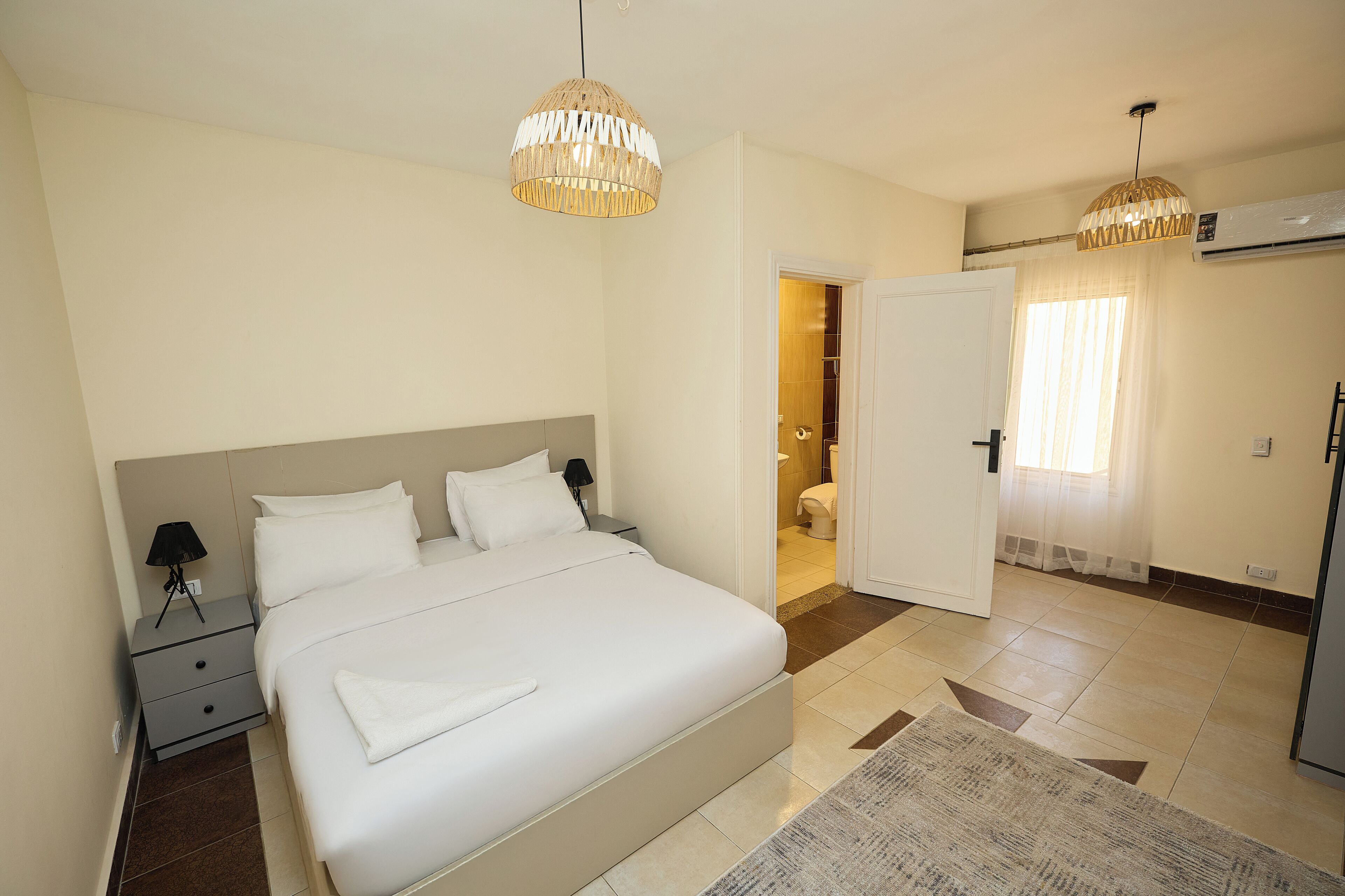 公寓, 2 间卧室, 城市景观 | 免费 WiFi、床单