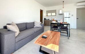 Smart-tv och eldstad