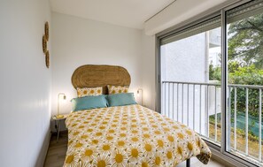 1 makuuhuone, silitysrauta/-lauta, vauvan matkasänky, ilmainen Wi-Fi