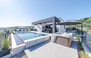 Pool - Stunning home in Lumbarda (Lumbarda)