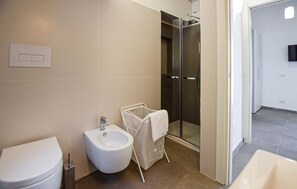 Shower, hair dryer