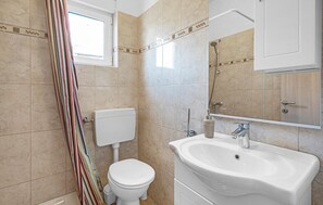 Een douche, een haardroger