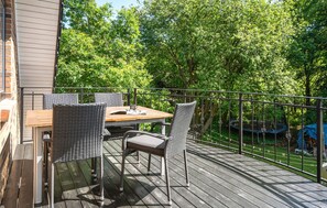 Outdoor dining - Cozy apartment in Varde with WiFi (Varde)