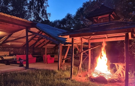 Property grounds. Cozy home in Plock with house a panoramic view