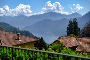 Blick von der Unterkunft