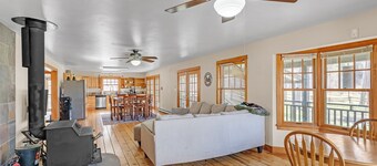 NEW! Charming Country 4BR Retreat with Riverfront Views