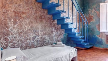 Apartment, Balcony | 4 bedrooms, iron/ironing board, free WiFi