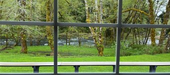 A Cozy 2-bedroom cabin with awesome private Sol Duc River's waterfront