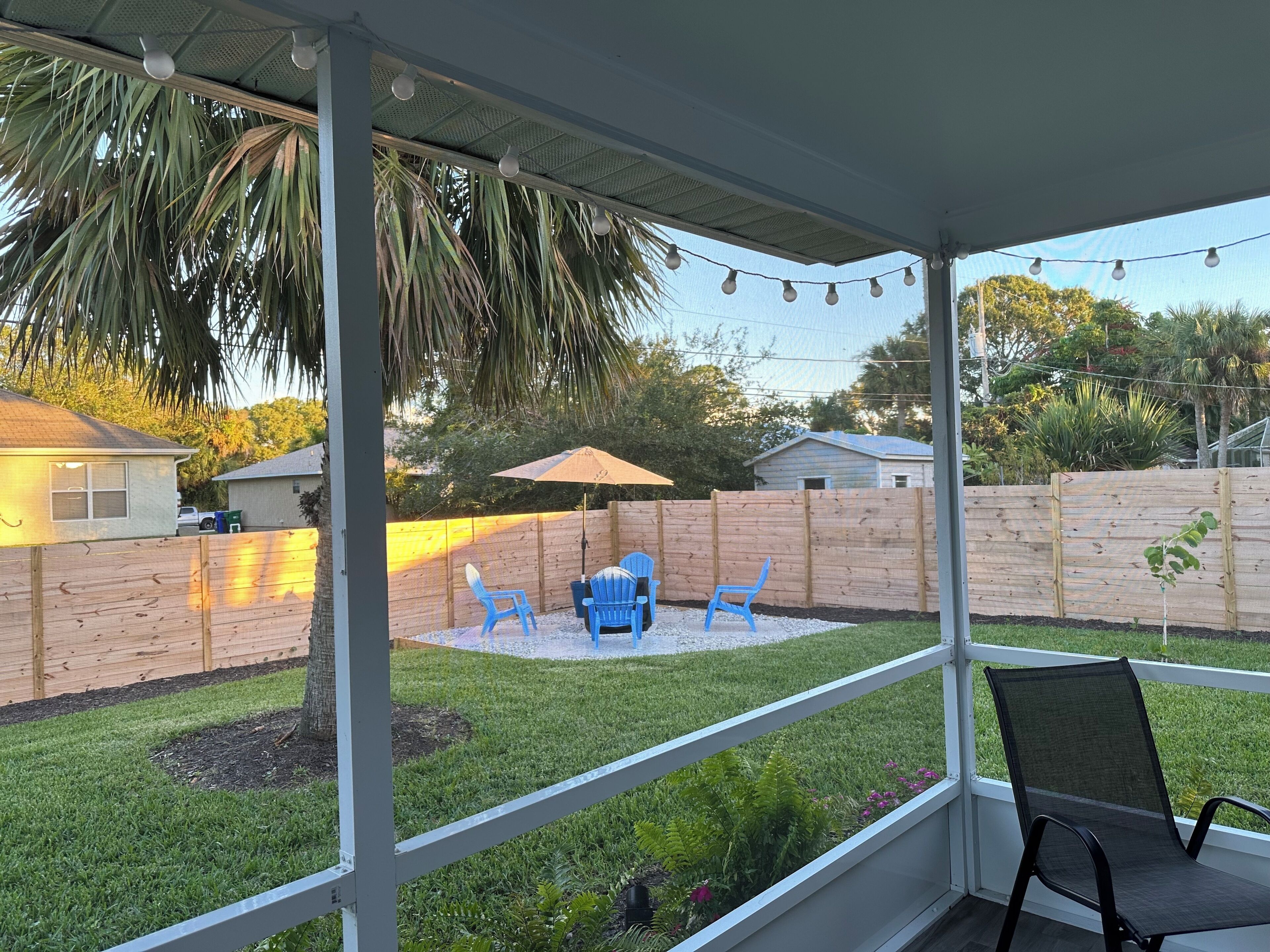 Enceinte de l’hébergement