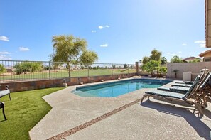 Außenpool, beheizter Pool