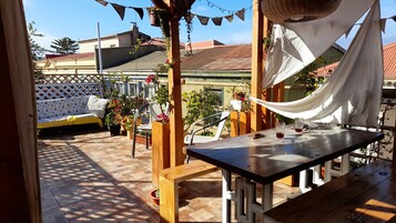 Casa superior | Terraza o patio