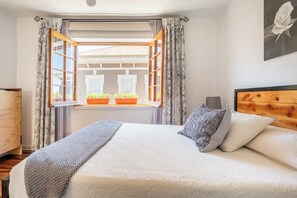 1 bedroom, premium bedding, down duvets, iron/ironing board