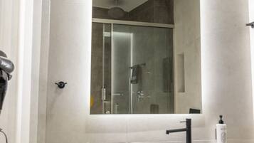 Towels, soap, toilet paper