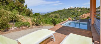 Haut de villa vue mer