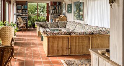 Beautiful home in Knebel with sauna