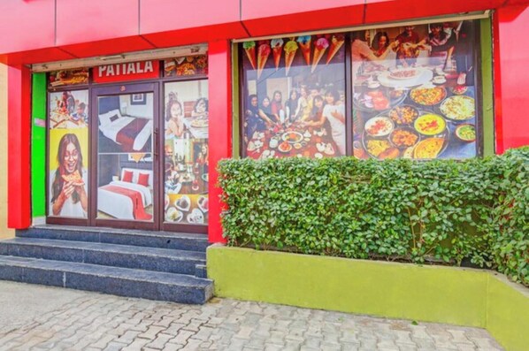 Fachada del alojamiento