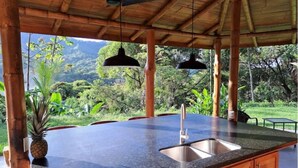Terrace/patio - Finca Viva. Private, tranquil Jungle Oasis! (Uvita Osa)
