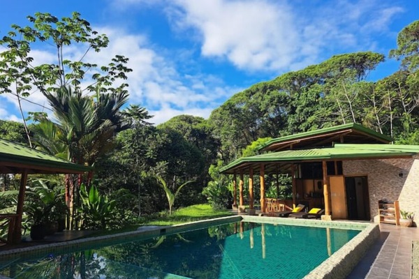 Main House with open Kitchen Concept. Brand New Pool! Jungle Living Experience!