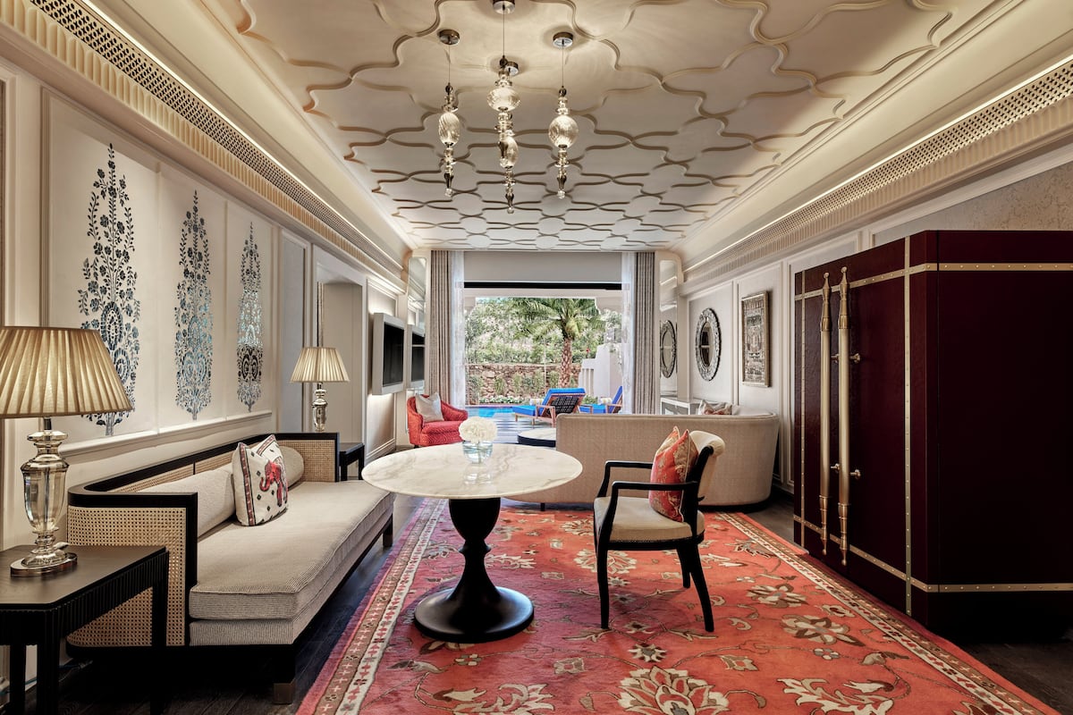 Deluxe-suite - 1 dobbeltseng med sovesofa | Gratis minibar, pengeskab på værelset, strygejern/strygebræt