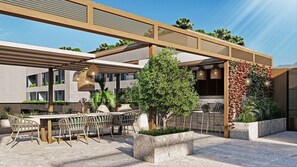 Attico Presidenziale, 3 camere da letto | Terrazza/patio