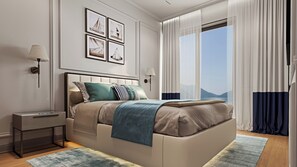 Deluxe Apartment, 3 Bedrooms (1 King Bed,1 Double Bed,2 Single Beds) | Beach/ocean view - Mövenpick Hotel & Residences Teuta Kotor Bay (Q2 2026) (Risan)