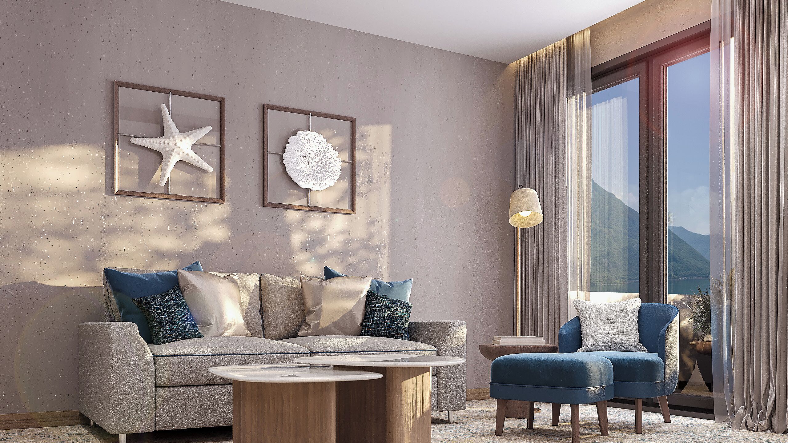 Deluxe Room, 1 Double Bed with Sofa bed, Sea View | Hypo-allergenic bedding, minibar, in-room safe, desk