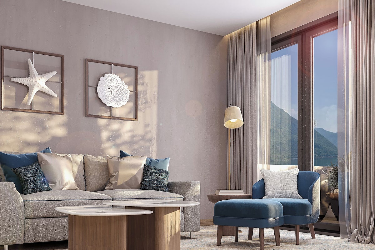 Deluxe Room, 1 Double Bed with Sofa bed, Sea View | Hypo-allergenic bedding, minibar, in-room safe, desk