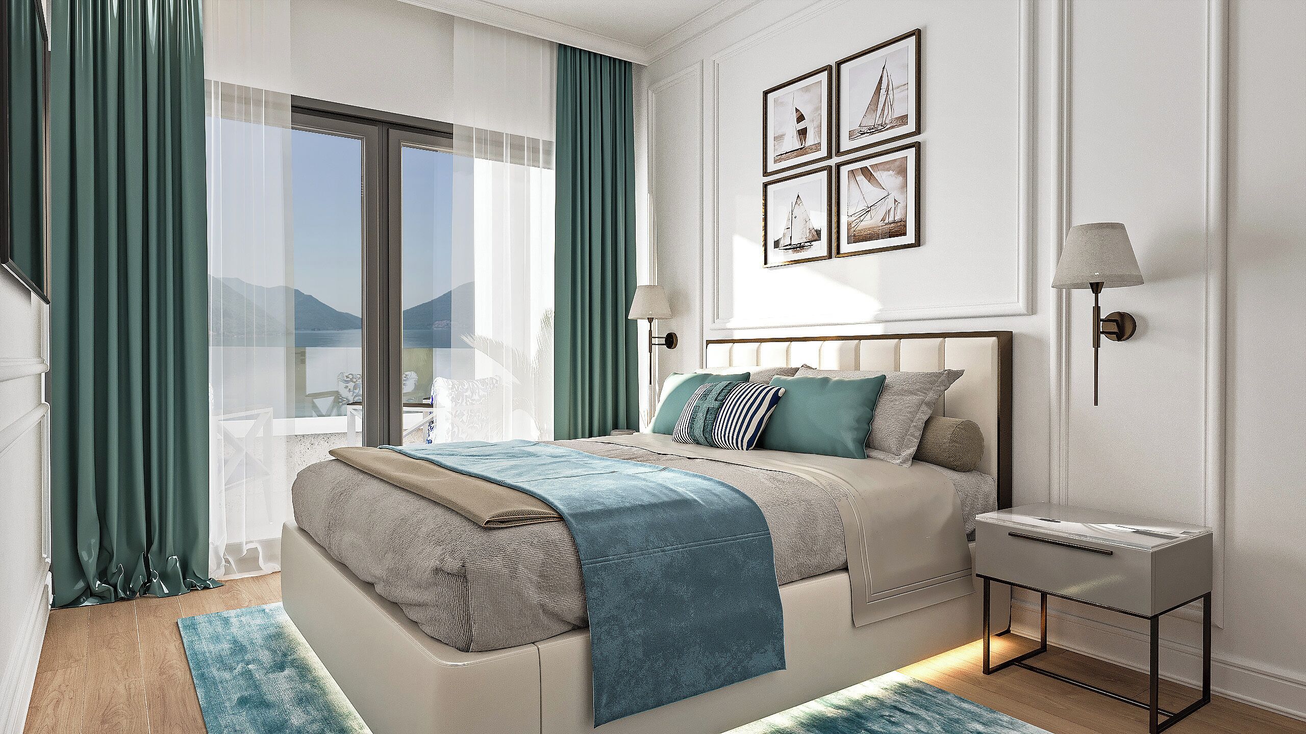 Deluxe Apartment, 2 Bedrooms | Beach/ocean view