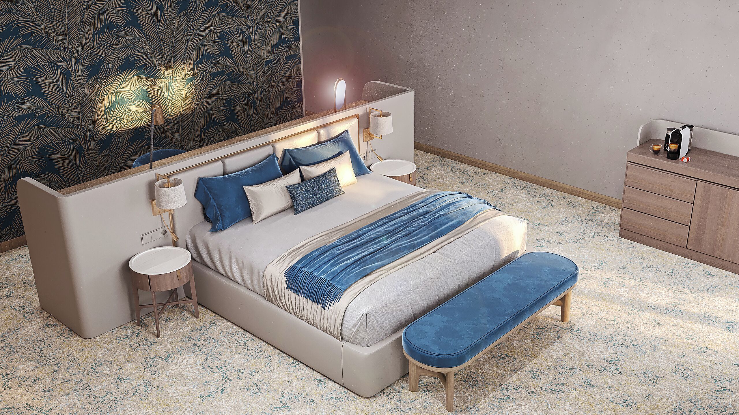 Superior Room, 1 Double Bed | Hypo-allergenic bedding, minibar, in-room safe, desk