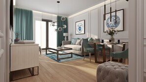 Deluxe Apartment, 1 Double Bed with Sofa bed (1 Bedroom)