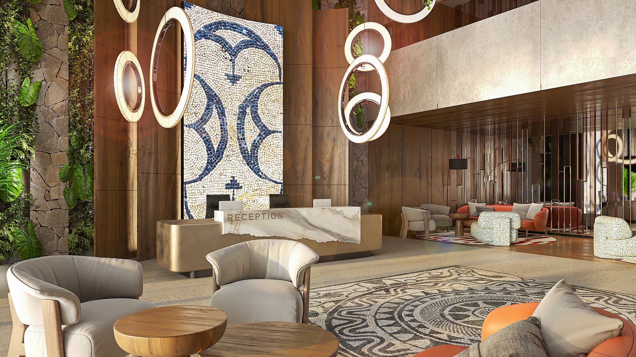 منطقة الاستقبال