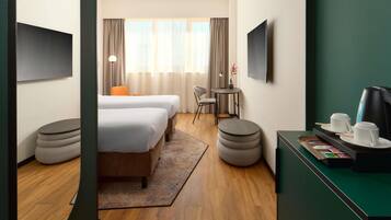 Standard-Zweibettzimmer, 2Â Einzelbetten, barrierefrei