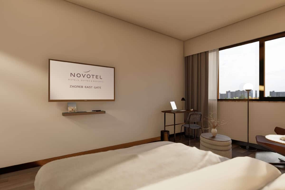 Habitación estándar, 1 cama doble, accesible para personas con discapacidad | Ropa de cama de alta calidad, colchones viscoelásticos, minibar