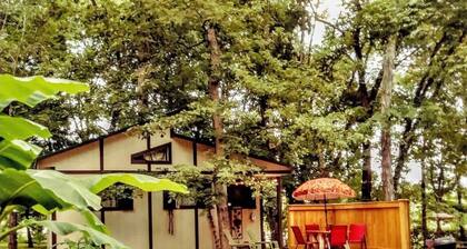 Wood Shed Tiny House at Twig City Farm!
