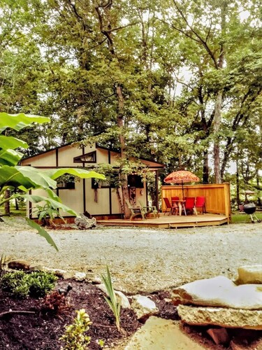 Wood Shed Tiny House at Twig City Farm!