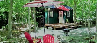 The Watertree Tiny House at Twig City Farm!