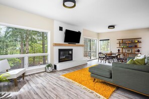 تلفزيون، مدفأة