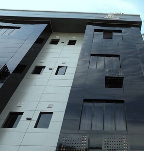 Façade de l’hébergement