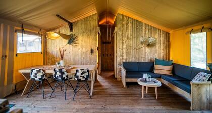 Safari Tent in Markelo Near Nature Park