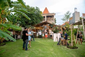 Overnattingsstedets uteområder