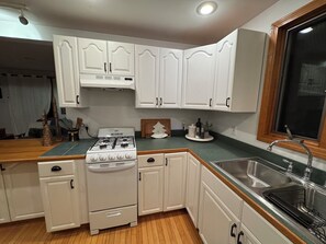 Microwave, oven, stovetop