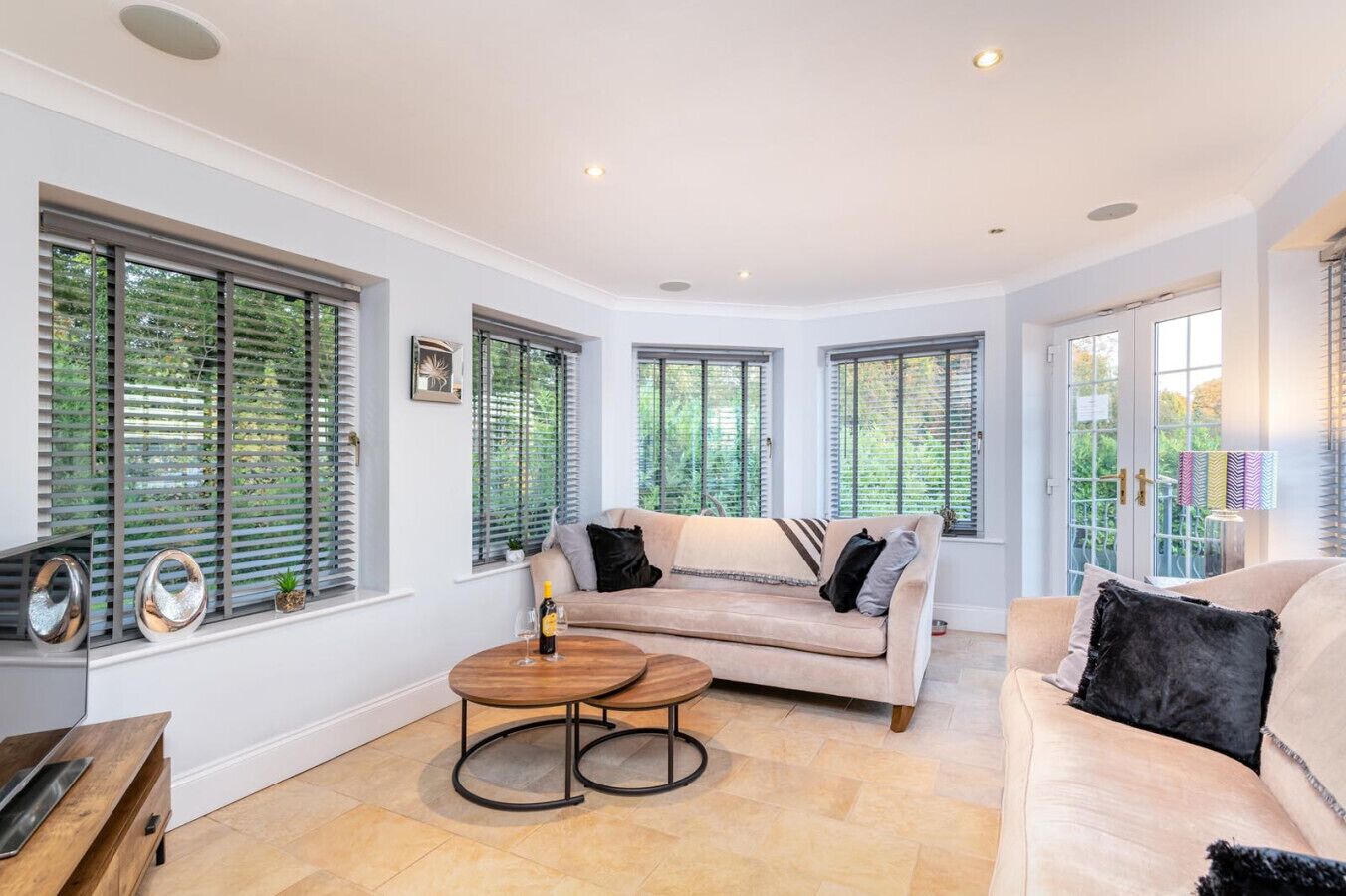 智能电视、壁炉、立体声音响