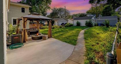 Fire Pit 8 Mins From airport 15 Mins from DT