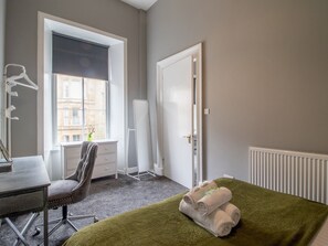 1 Schlafzimmer, Bügeleisen/Bügelbrett, kostenloses WLAN, Bettwäsche