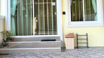 Fassade der Unterkunft