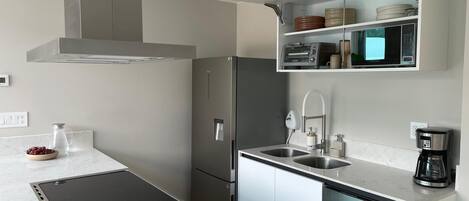 Microwave, oven, dishwasher