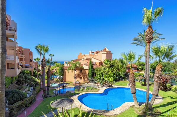 Alberca al aire libre 