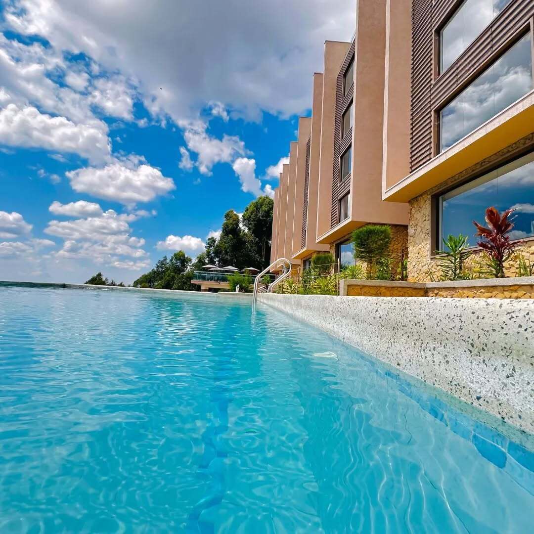 Façade de l’hébergement