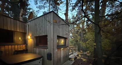 Under the pines with sauna and jacuzzi (Emilie)